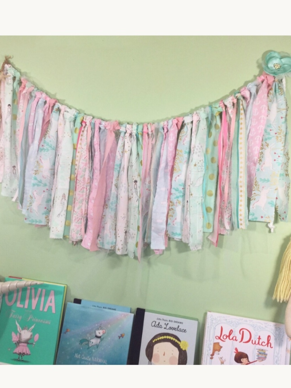 Coastal Classic and Modern Luxe Boutique Garland Mermaid Sea